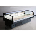 Supermarket meat refrigerated display cabinet for sale